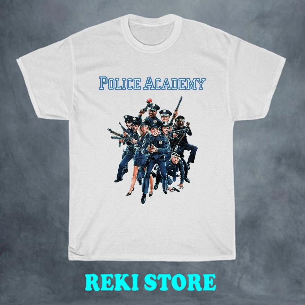 Police Academy Movie Men s White Size S-5XL S