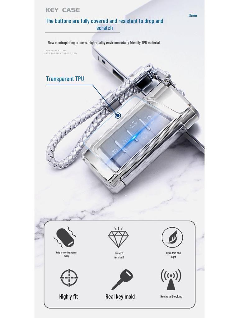 GAC GS7/GS8 Smart Car Key TPU Protective Cover