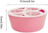 Hydroponic Plant Pot - 3-Hole Hyacinth Bulb Vase for Flower Bulb Growth, Decorative Indoor Planter for Gardeners, Home, Office, Kitchen, Living Room