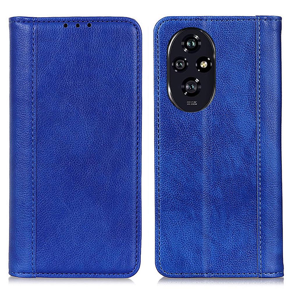 

Чехлы для Honor 200 5G с защитой от царапин, раскладной чехол из раздельной кожи, оптовая продажа мобильных аксессуаров Blue