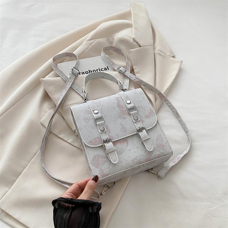 Premium Sense of Foreign Style Women's Backpack 2025 New Fashionable Versatile Backpack Student Travel Mini Schoolbag