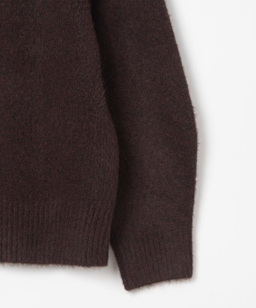 MILLO ARCHIVE Crop Silhouette Knit [Brown] (A Type)