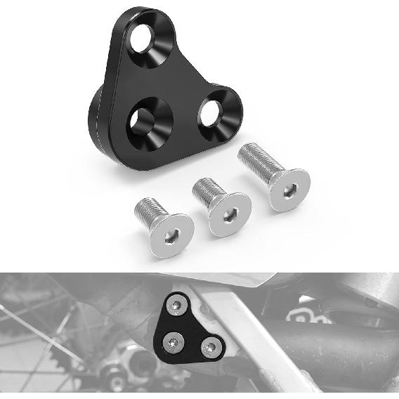 NICECNC Gold Pipe Support Bracket Exhaust Mounting Bracket with Bolt Compatible with Suzuki DRZ400S DRZ400SM 2000-2024 Motorcycle Exhaust Bracket See