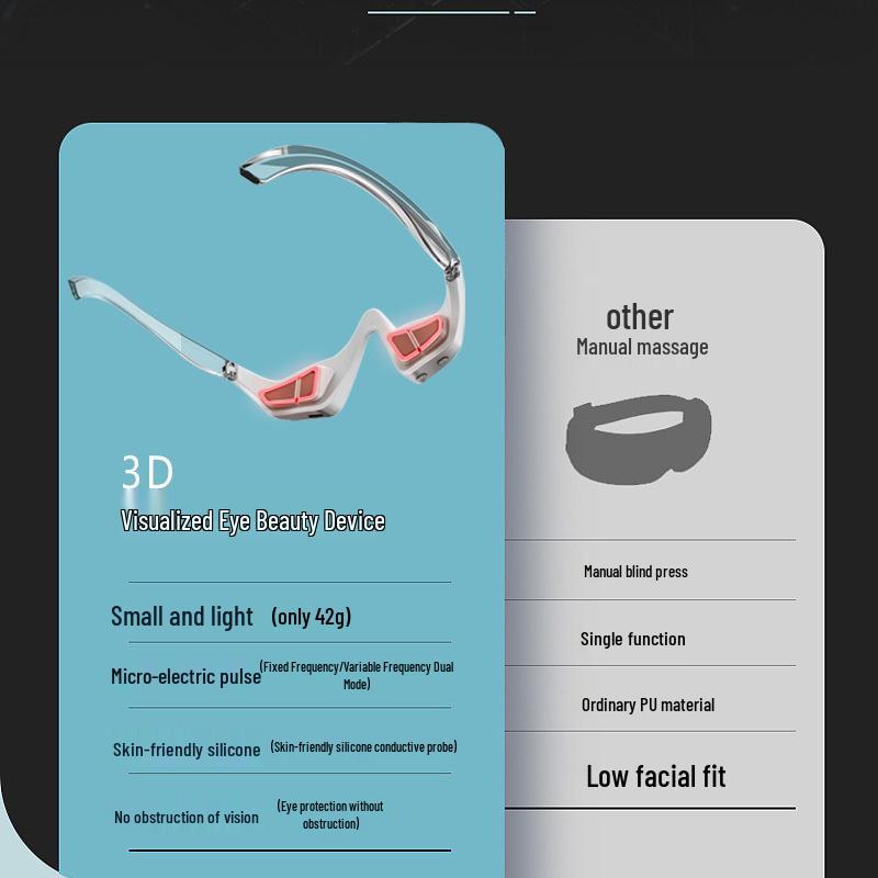 EMS Microcurrent Eye Massager: Dark Circle Reducer & Eye Beautifier