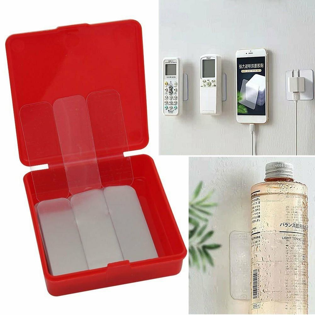 Průhledná a silná oboustranná páska vhodná na různé povrchy 60 ks