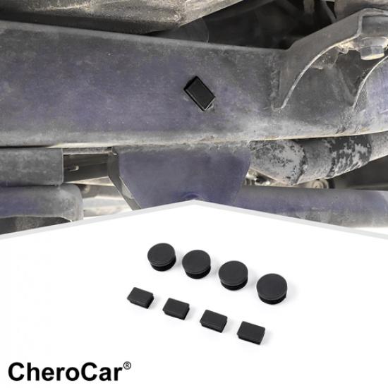 

8PCS Waterproof Chassis Frame Plugs Kit For 97+ Jeep Wrangler TJ Ext Accessories