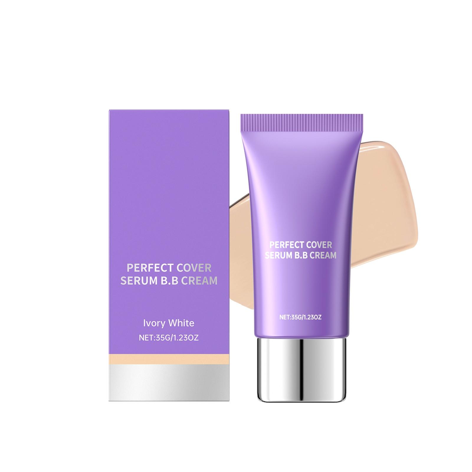 

Sunscreen Moisturizing Cream Effective Even Skin Tone Refreshing Texture Sunscreen Base Makeup(35g) One Size