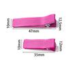 10pcs/Lots Colored Flat Band Hairclip Ribbon Metal Hair Clips for Handmade DIY Hairpin Jewelry Making Accessories