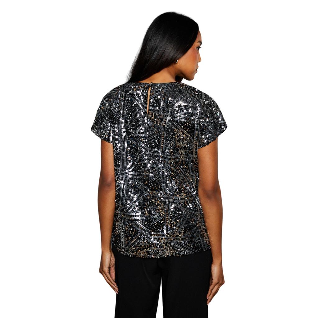 Principles Womens/Ladies Sequin Top
