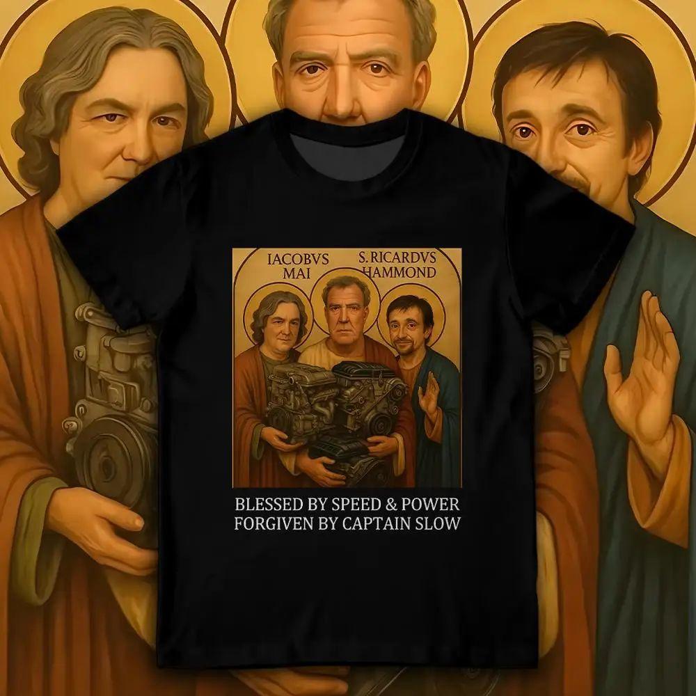 Mode Lustige Meme Grafik Tops Jeremy Clarkson Schütze uns vor Elektromotoren T-Shirt Vintage Täglich Lässig Streetwear Unisex
