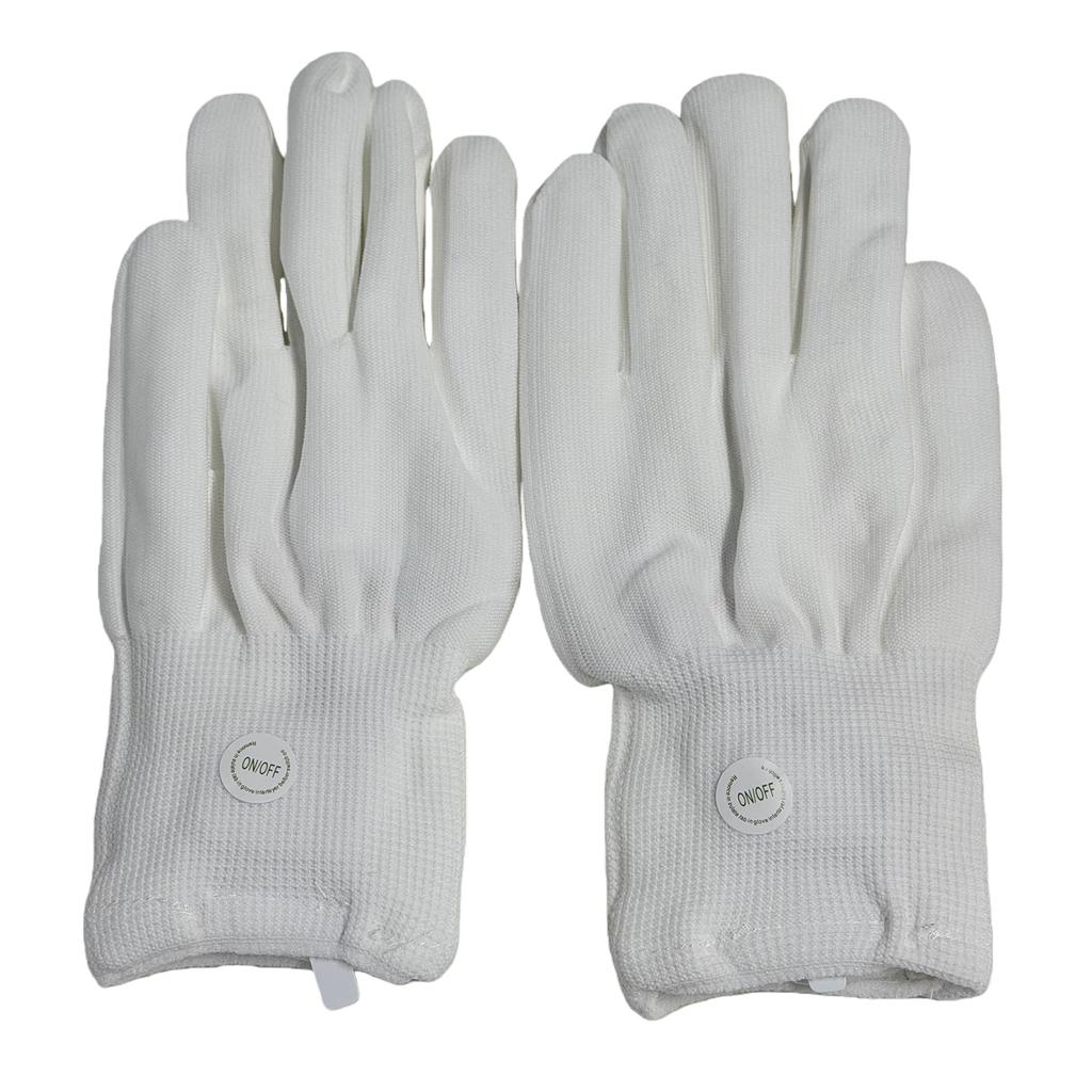 Finger Light Up Glow Rave Gloves LED Colorful Flashing Finger Lighting Gloves for Kids Stocking Stuffers