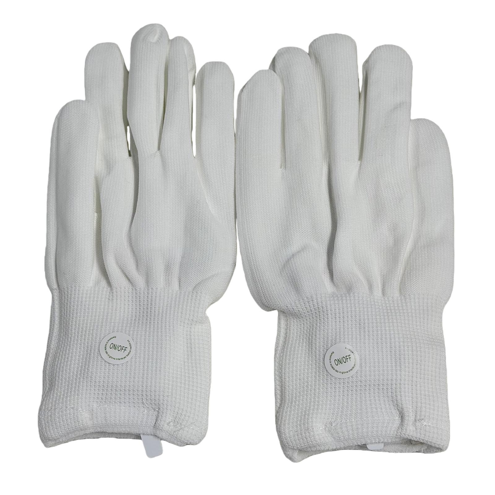 Finger Light Up Glow Rave Gloves LED Colorful Flashing Finger Lighting Gloves for Kids Stocking Stuffers