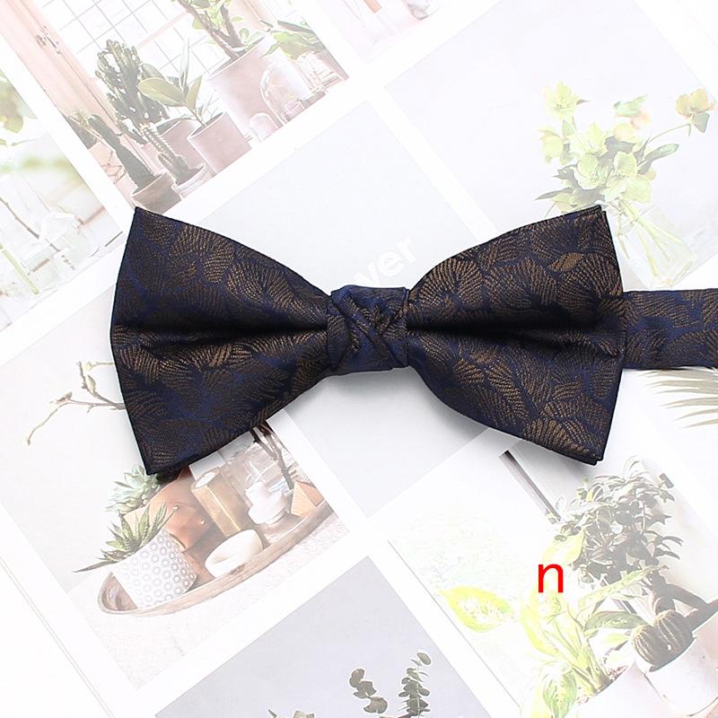 Men'S Bow Tie British Striped Business Bow Tie Wedding Groom Wedding Shirt Suit Bow Tie Accessories