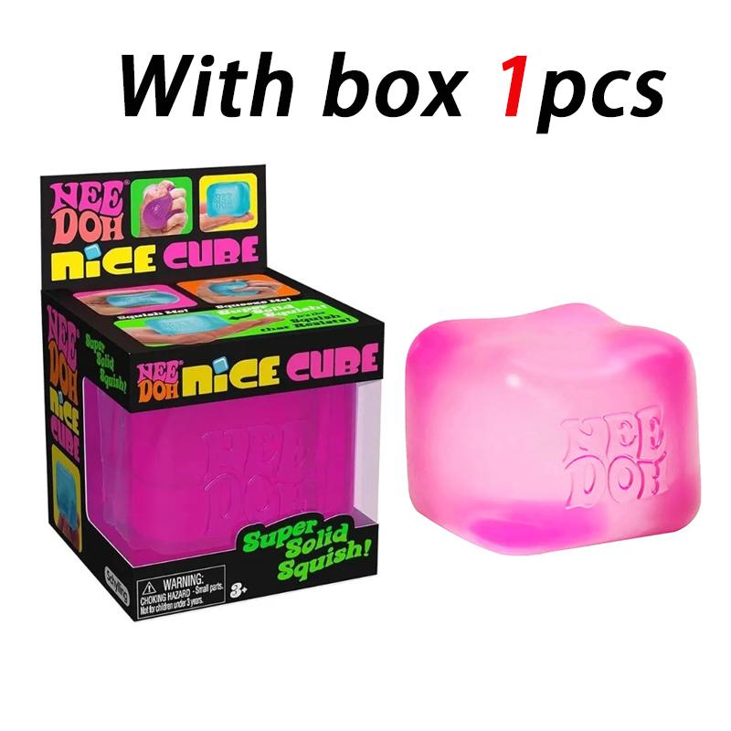 

## Schylling Needoh Nice Cube Sensory Toy, Stress Relieving Block, Pinch, Relieve Stress, Puzzle And Release