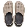 Crocs EVA Simple and Comfortable Hole Shoes Unisex Taupe