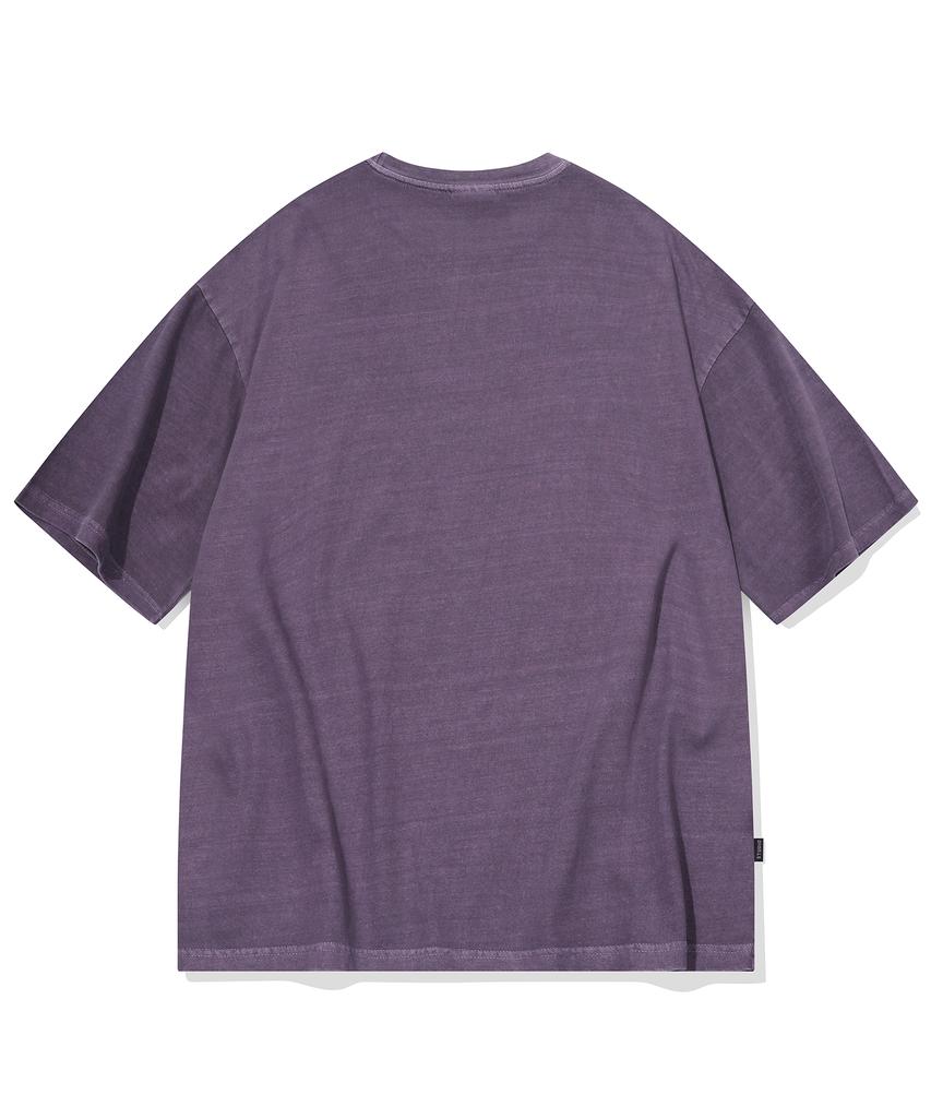 CPGN STUDIO Hometown Buddy Pigment Short Sleeve T-Shirt Ash Purple