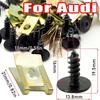 Car Interior Modification Accessories 11 Pcs Automotive U Clips – Metal Screw Fasteners for Fender Bumper Protection,
