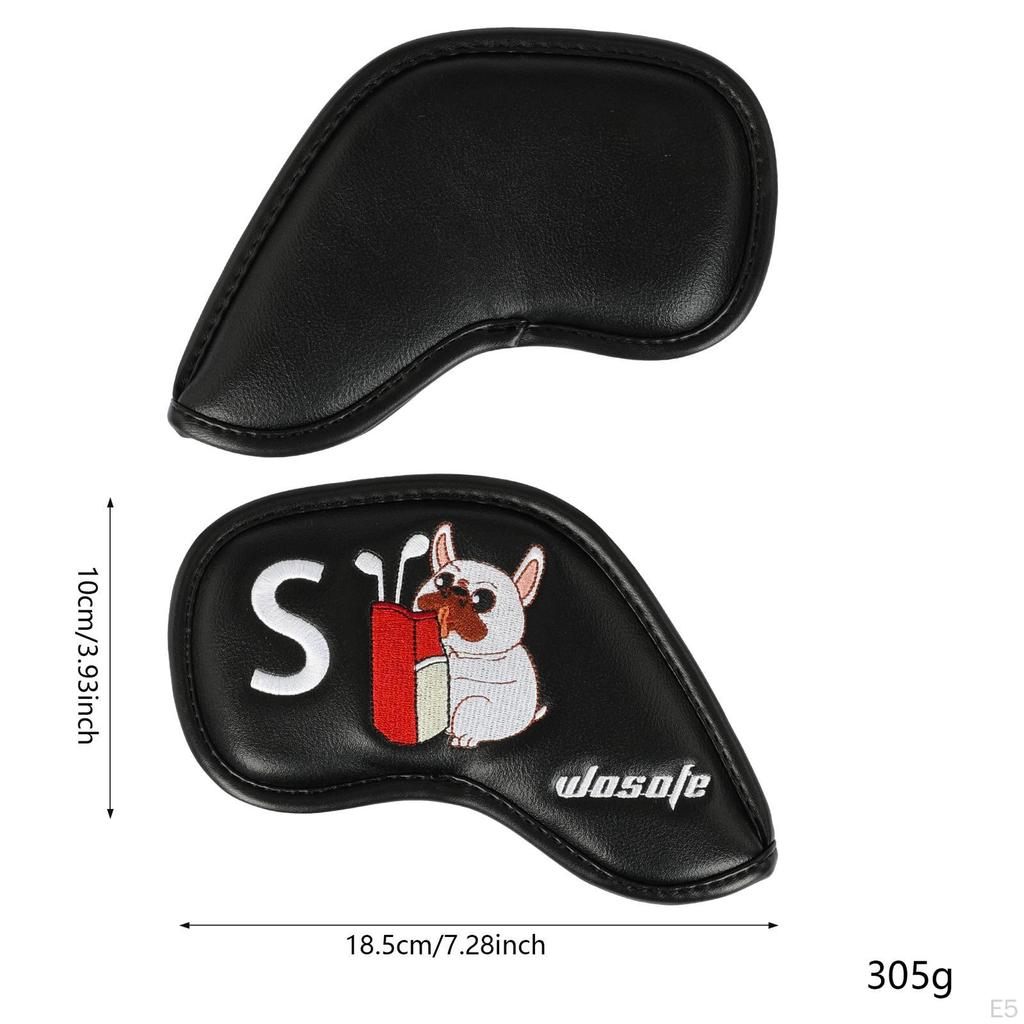 Sada 9 potahů na hlavy golfových želez pro ochranu