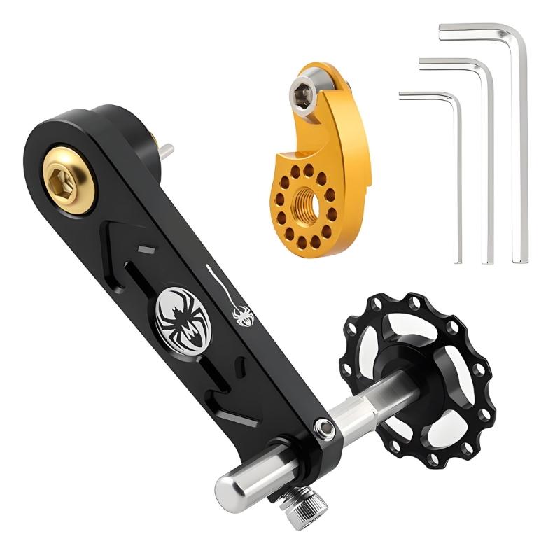 Bicycles Chain Guide Road Bike Adjustable Chainring Chain Stabilizers Durability Aluminun Alloys Bike Chain Guide
