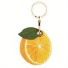 Leather Keychain Holder Case for Cute Protective Air Tag Cover Keychain Ring Anti-Scratch Finder Case