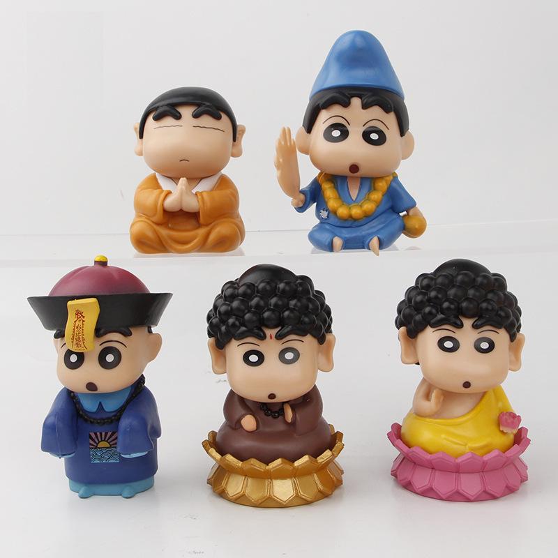 Shin-chan Lotus Buddha Betende Figur Ornament für Auto Dekoration