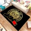 Jiu-Jitsu Warrior Japanese Bjj Gi &Black Belt Mma Carpet for Home Living Room Bedroom Sofa Doormat Floor Rug Anti-slip Decor Mat