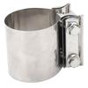 2.75 Inch Exhaust Clamp Stable Fixing Stainless Steel Sturdy Durable Exhaust Pipe Clamp Universal