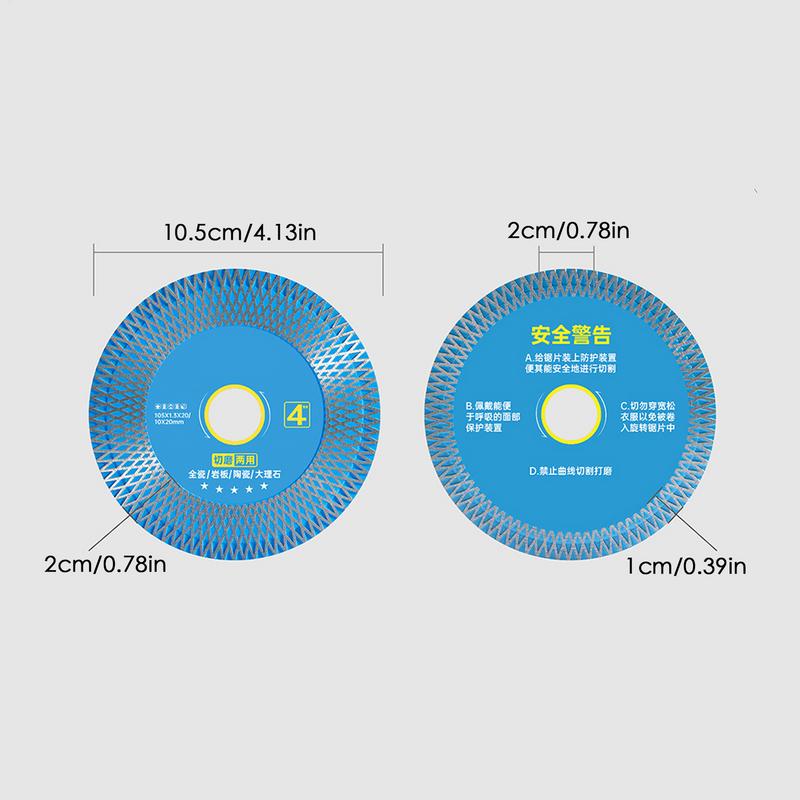 Ultra-Thin Cutting Discs Ultra-Thin Ceramic Cutting Wheels Precision Cutting Cut Off Wheels For Vitrified Brick Ceramic