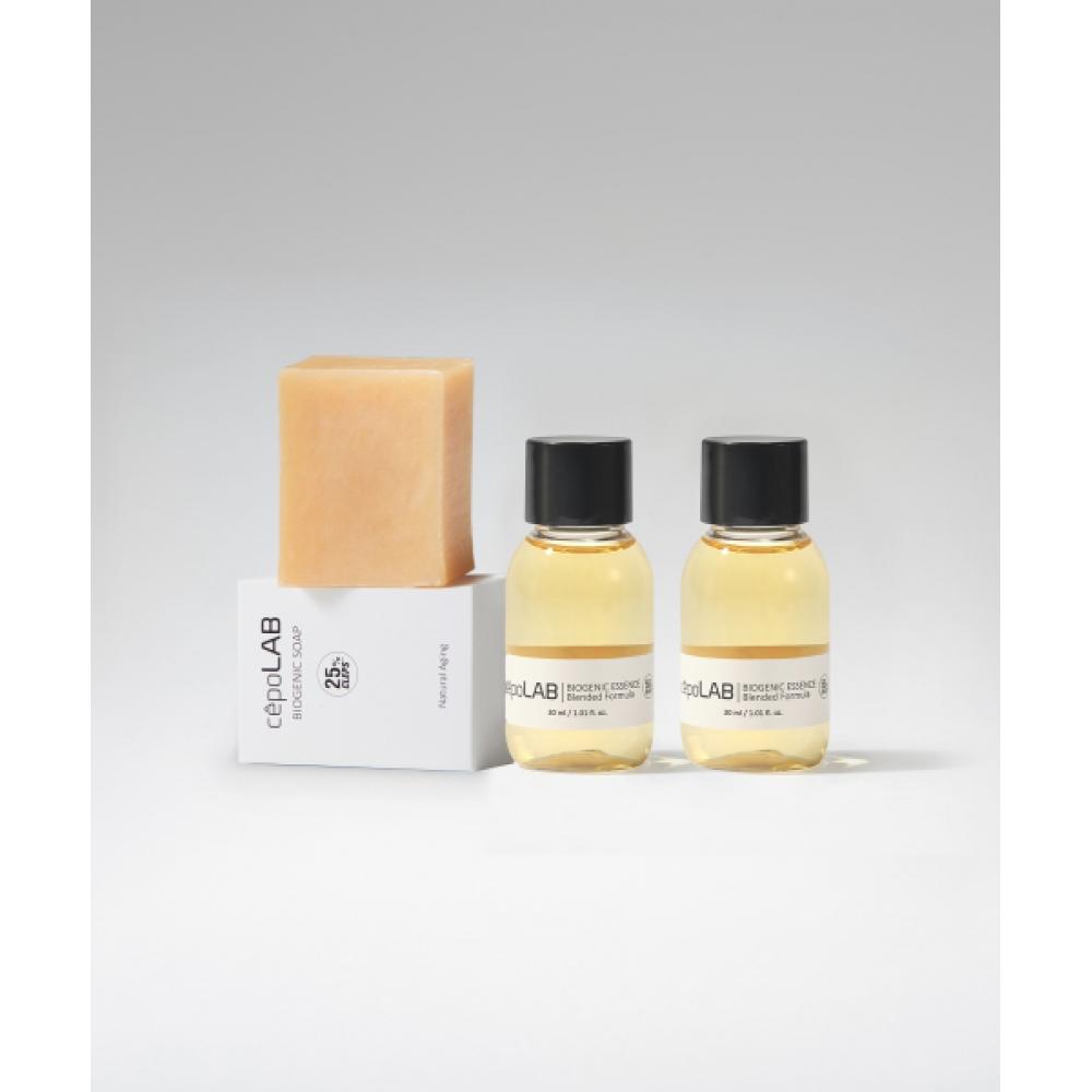 CepoLab Cell Lab Biogenic Blended Formula Essence 50 30ml 2 + Soap