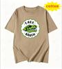 American Retro Tyrannosaurus Rex Printed Short Sleeved Street Wear Cool Pure Cotton Tshirt Regardless Of Gender