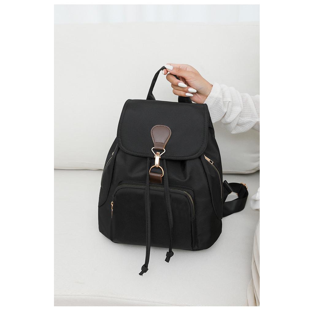 Ielgy Backpack Retro Canvas Travel Backpack School Bag Casual
