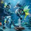 Non-Toxic Moc Technicial Seahorse Model Building Block Machinery Marine Series Brick Construction Toy For Children Home Decortion