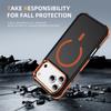 For iPhone 17 Pro Max Case with Lens Kickstand Matte Phone Back Cover Compatible with MagSafe