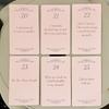 10.3*6cm Soulmate Love Message Oracle Deck 56 Heartfelt Romance Cards for Twin Flame Readings Elegant Pink Oracle Cards