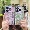 Cute Anti-dust Phone Case For ZTE Blade V60 Design/Axon 60 Lite Soft case Fashion Design Protective Waterproof Lanyard