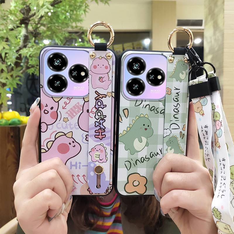 Cute Anti-dust Phone Case For ZTE Blade V60 Design/Axon 60 Lite Soft case Fashion Design Protective Waterproof Lanyard