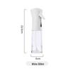 ZISIZ 300ml Glass Oil Spray Bottle 4-Pack