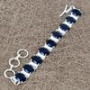 Amethyst Gemstone Handmade 925 Sterling Silver Bracelet 7-8" KKG-138
