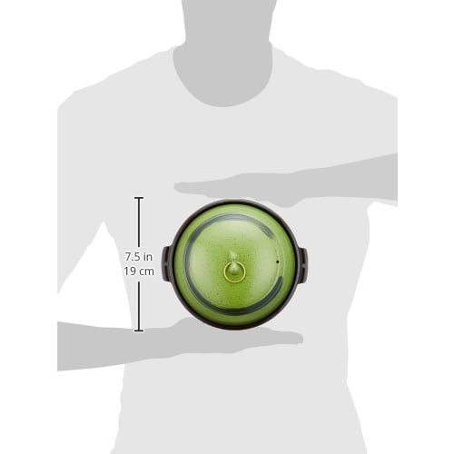 Endo Shoji TKG Ceramic Pot, 18cm, Ariso, Aluminum, Deep, Inner Diameter x Depth (mm): 180 x 26, Weight (g): 550, Commercial Use, Product Number: QTU13