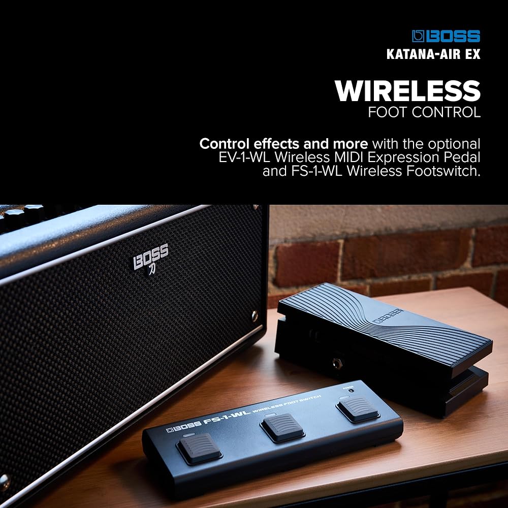 BOSS/KATANA-AIR EX Guitar Amplifier Boss Wireless Desktop Amplifier KTN-AIR EX