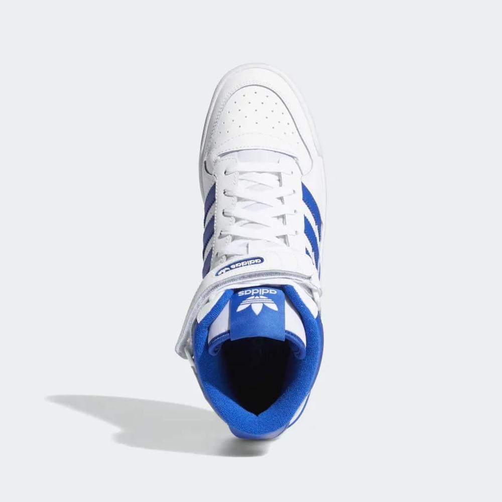 Adidas forum mid sneakers leather White/Blue