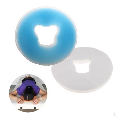 Reusable SPA Massage Table Soft Silicone Cradle Cushion Head Rest Pillow Disposable Pads Covers