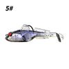 2 Stück 9g Gewicht Silikon Grundel Köder 12g Gewicht Jig Haken Sinkender Weicher Köder Barsch Tackle Weiches Material Bass Shad Tackle