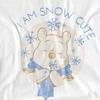 Winnie the Pooh Unisex Adult I Am Snow Cute T-Shirt