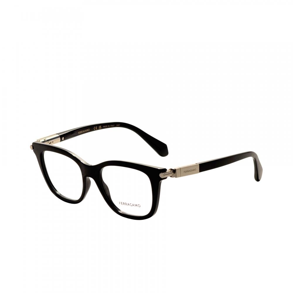 Salvatore Ferragamo 50mm Black Opticals