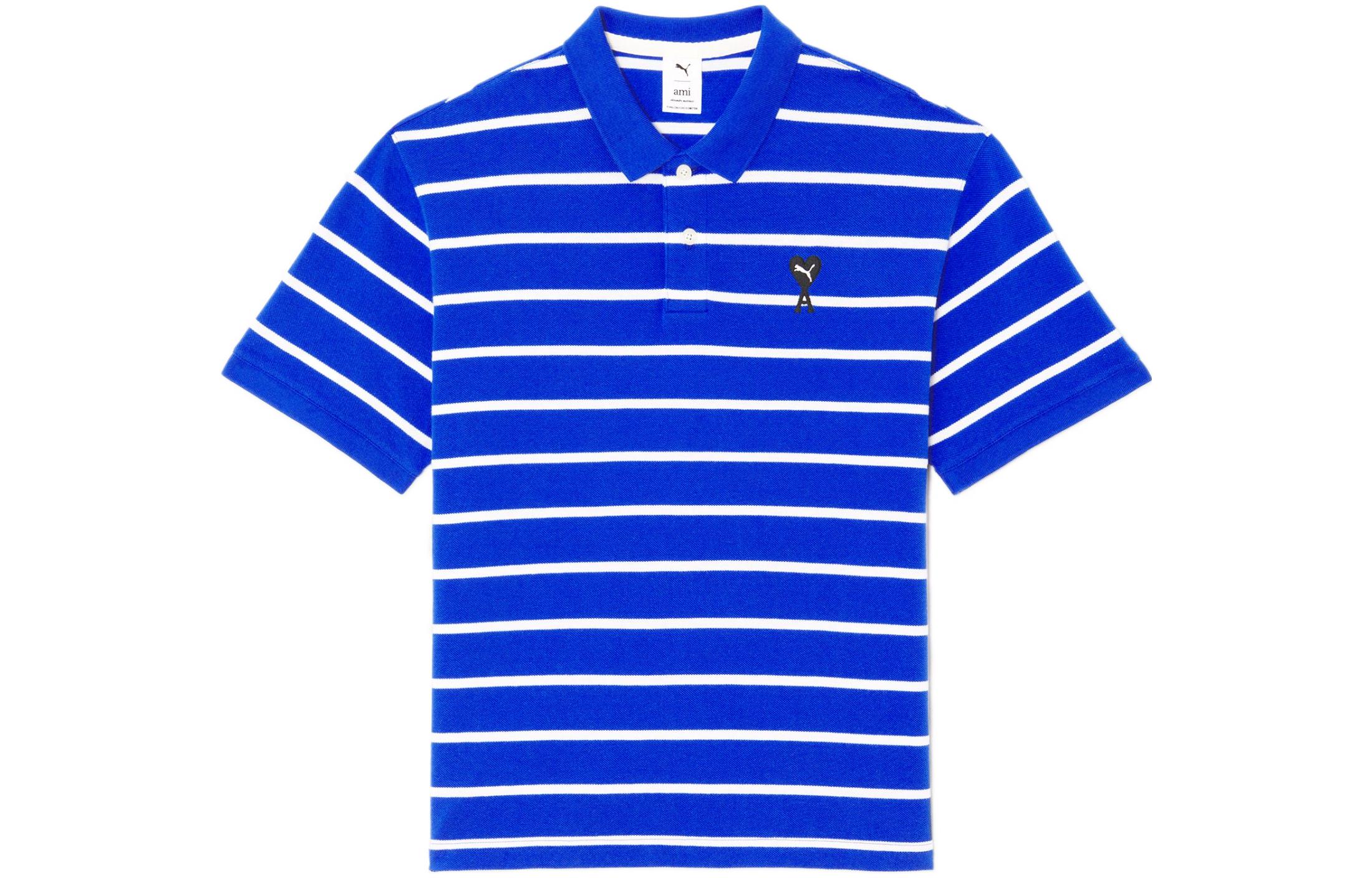 PUMA x Amiparis Polo Shirt Men s Blue 534067-93 XL