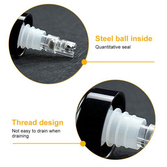 Automatic Measured Wine Pourer Stopper Food-Grade Plastic Wine Liquor Bottle Cork for Precise 45ml Pouring Home Bar Tool Kit