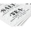 Talented Kitchen Preprinted Pantry Labels - Waterproof Kitchen Organization & Food Storage Labels - Flour, Sugar & Cornmeal Vinyl Sticker Set - 36