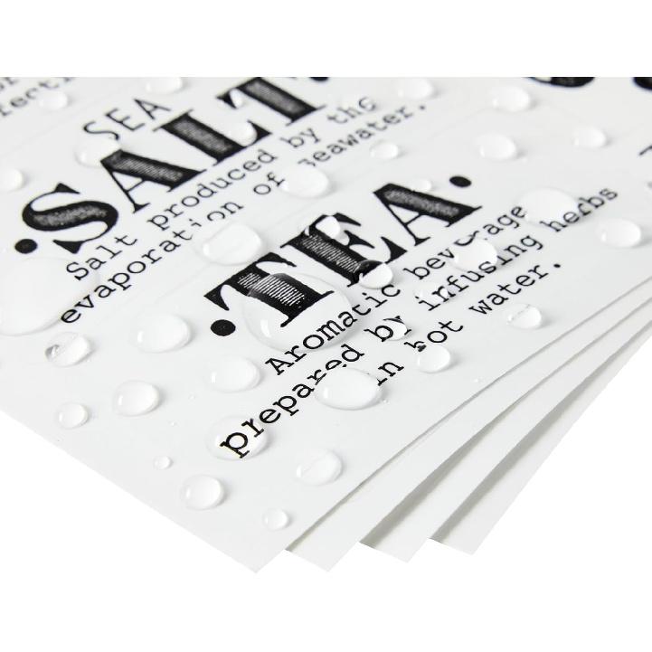 Talented Kitchen Preprinted Pantry Labels - Waterproof Kitchen Organization & Food Storage Labels - Flour, Sugar & Cornmeal Vinyl Sticker Set - 36