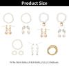 Fashion Mini Pearl Jewelry Necklace Earrings For BJD Dolls Bracelet For 1/6 Doll Clothes Accessories Decoration Kids Diy Toys